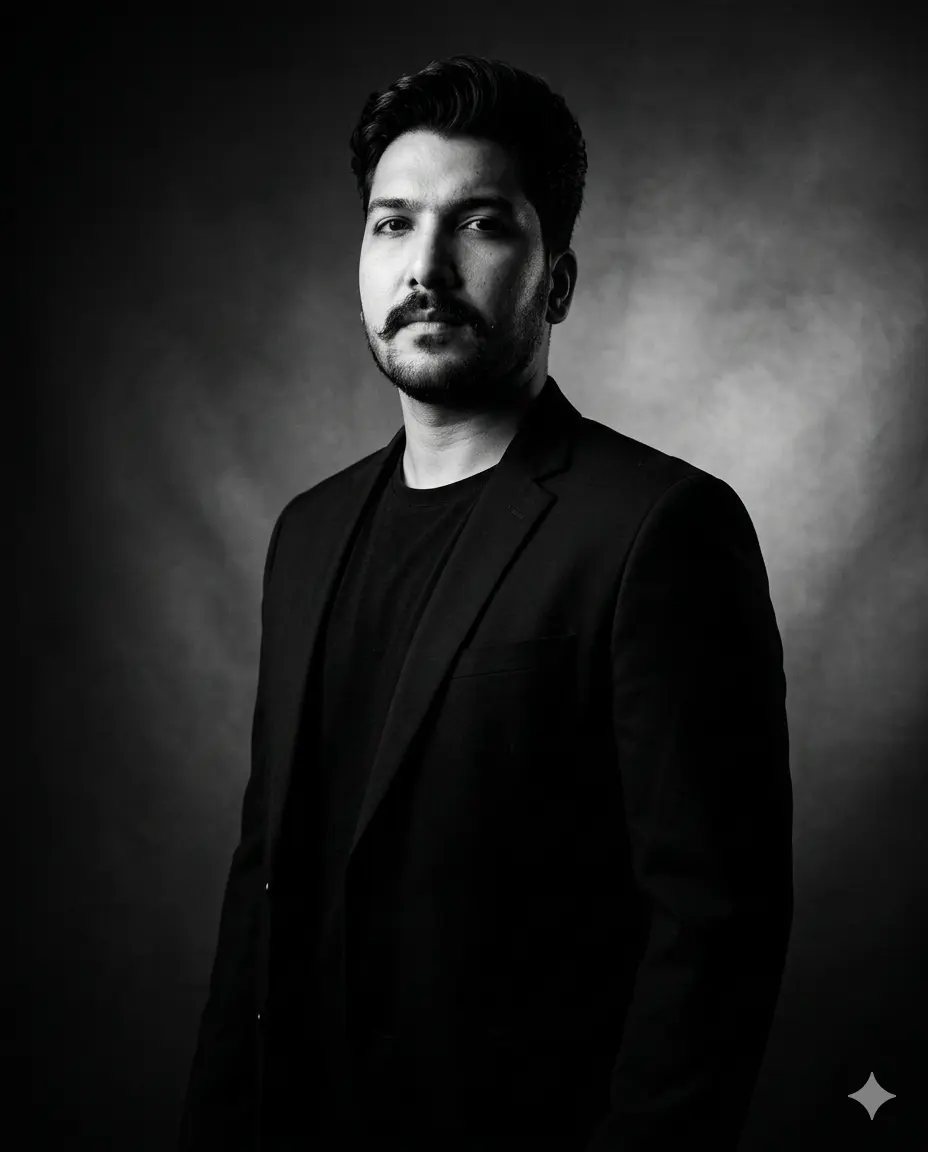 Akshay Nigam — direct contact portrait
